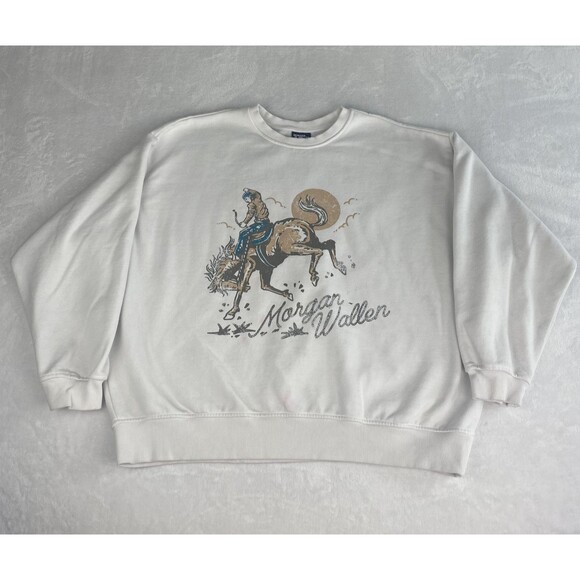 Morgan Wallen Tops - Morgan Wallen Rodeo Graphic Sweater Adult Extra Large Sweatshirt Pullover Casual